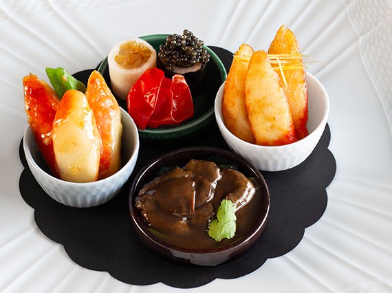 ホテル　中国料理　中華　天然クエ　雲丹