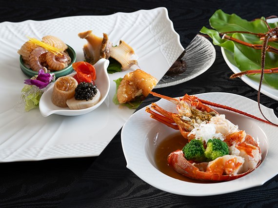 中華　ホテル　大阪　中国料理　伊勢海老　魚介