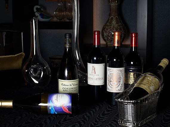 中国料理　大阪　ワイン